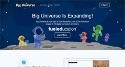 Desktop Screenshot of biguniverse.com